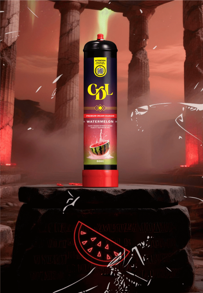 Cream Deluxe 666g N2O Charger – Watermelon