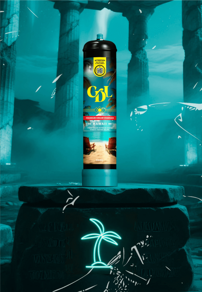 Cream Deluxe 666g N2O Charger – Hawaii