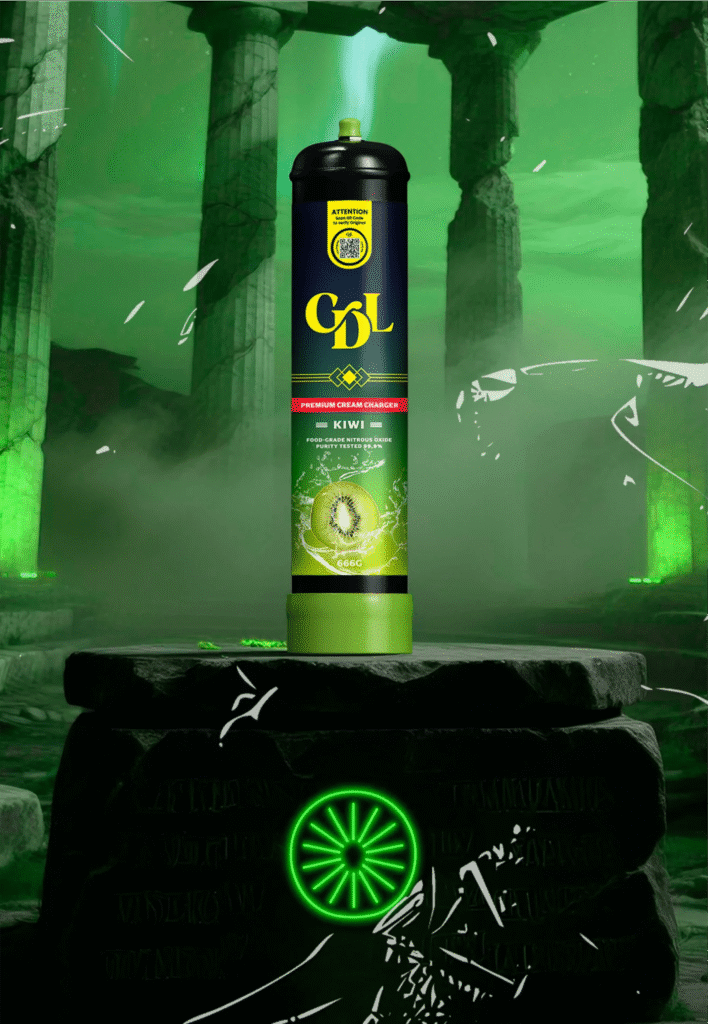 Cream Deluxe 666g N2O Charger – Kiwi
