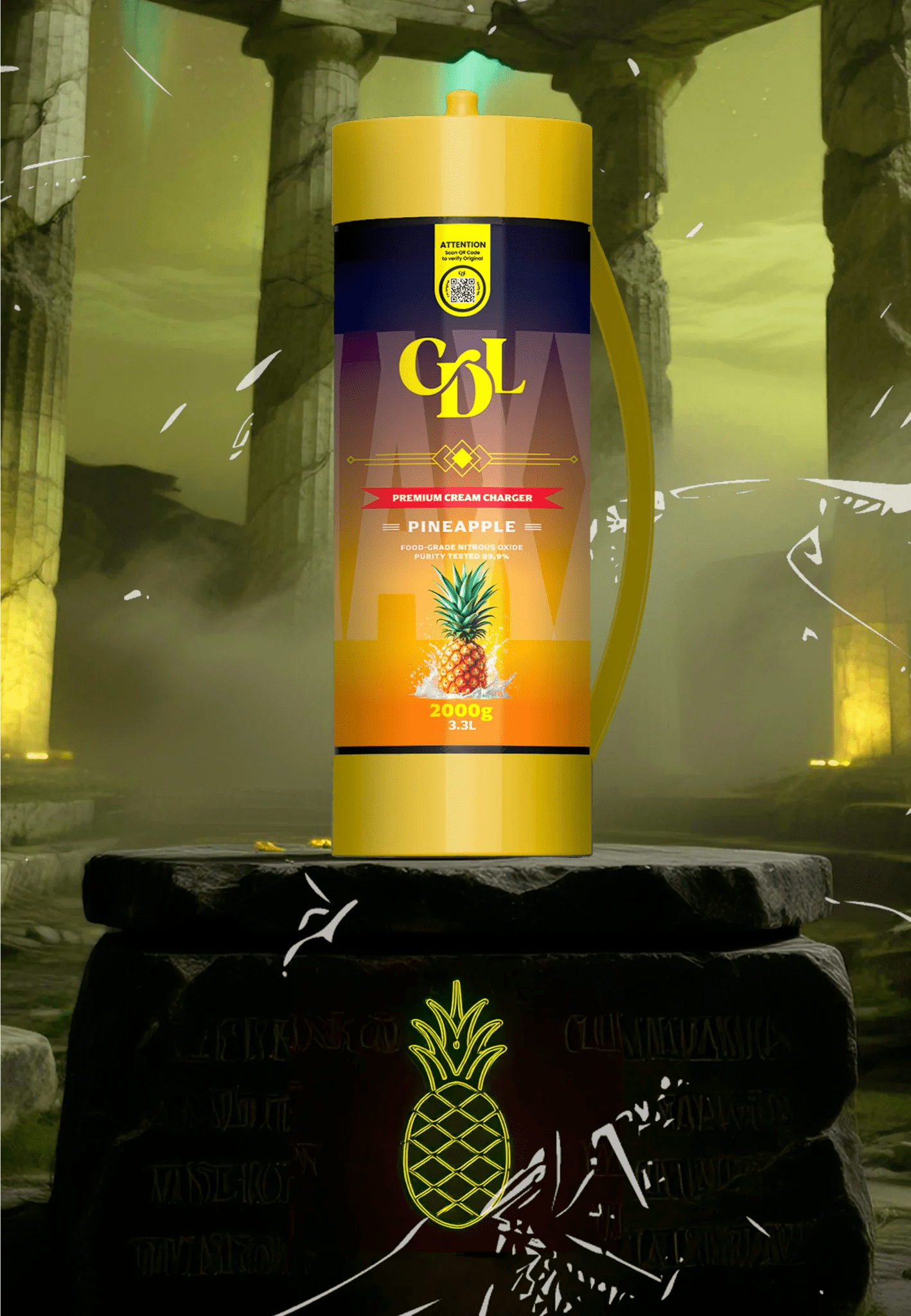 Sixth Wave Edition MAXXI 2000g – Pineapple