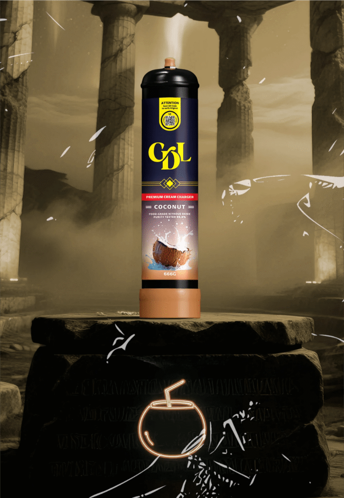 Cream Deluxe 666g N2O Charger – Coconut