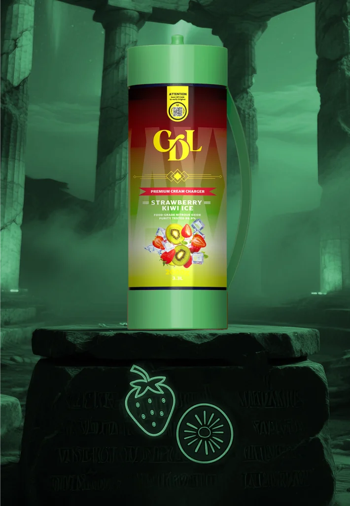 Cream Deluxe Maxxi 2000g Strawberry Kiwi
