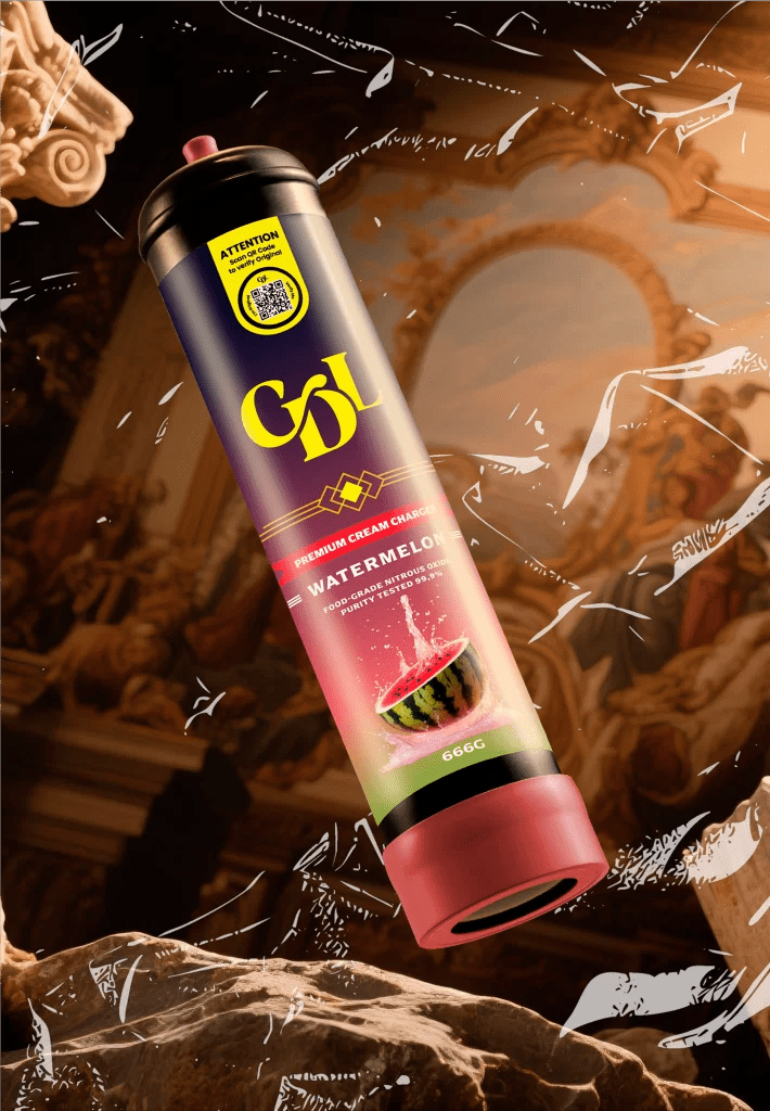 Cream Deluxe 666g N2O Charger – Watermelon