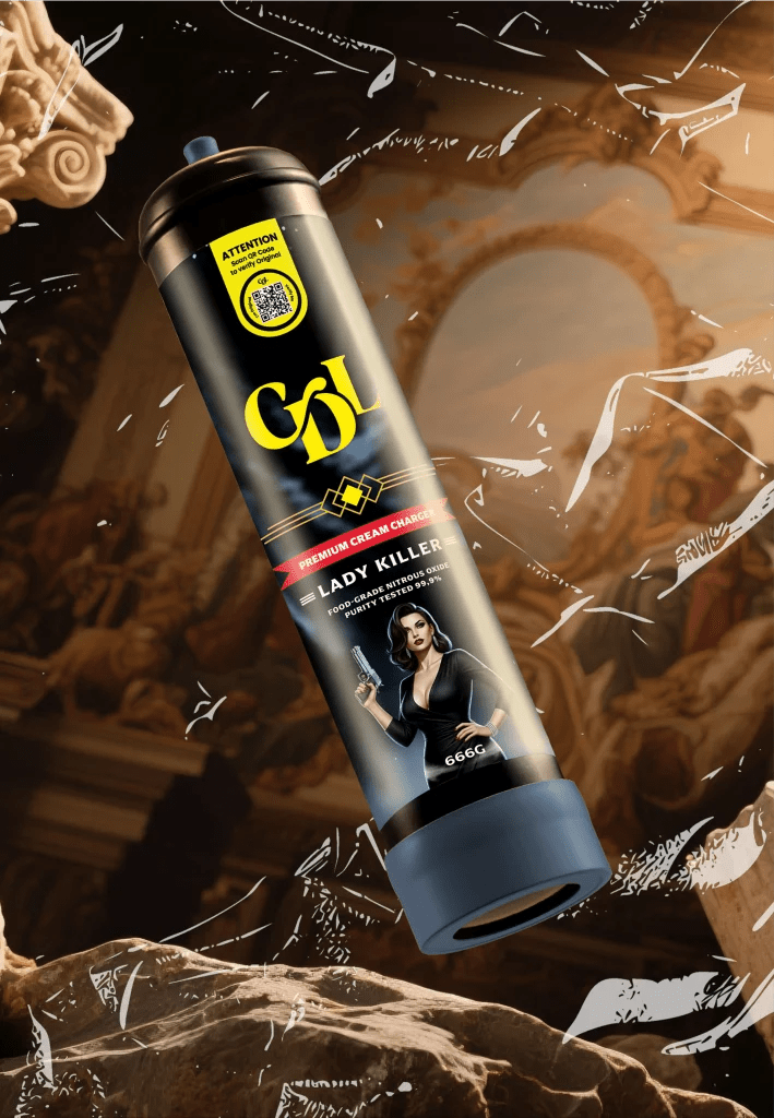 Cream Deluxe 666g N2O Charger – Lady Killer