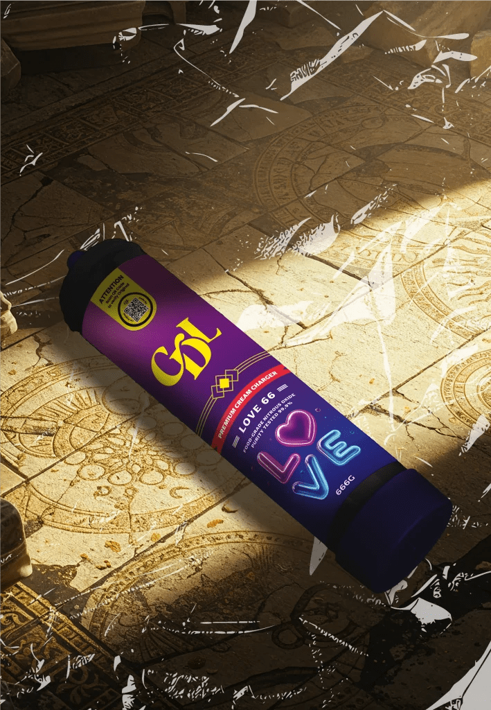 Cream Deluxe 666g N2O Charger – Love66