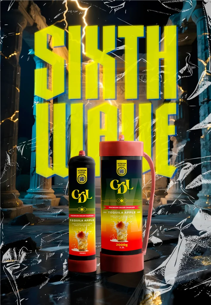Cream Deluxe 666g N2O Charger – Tequila Apple