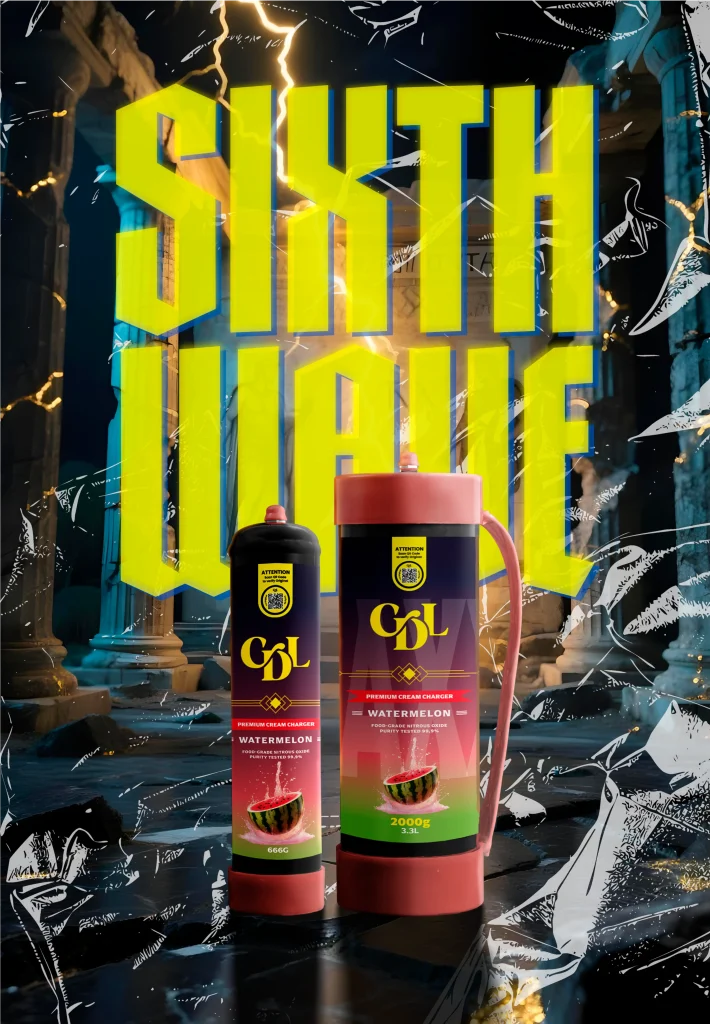 Cream Deluxe 666g N2O Charger – Watermelon