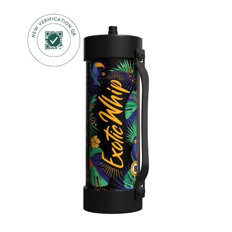 NEW DESIGN ExoticWhip Original Cream Charger 2000g – For Europe Only
