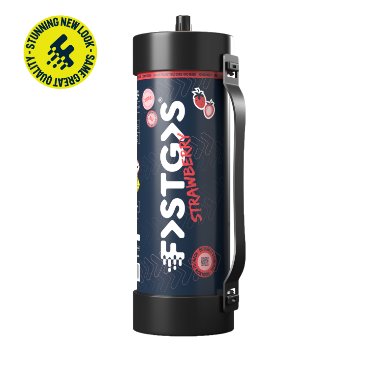 Palette FastGas Cartouche de Frème Goût Fraise 2000g